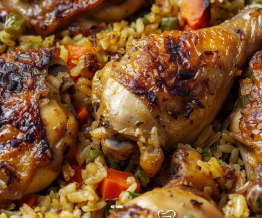 caribbean chicken and rice