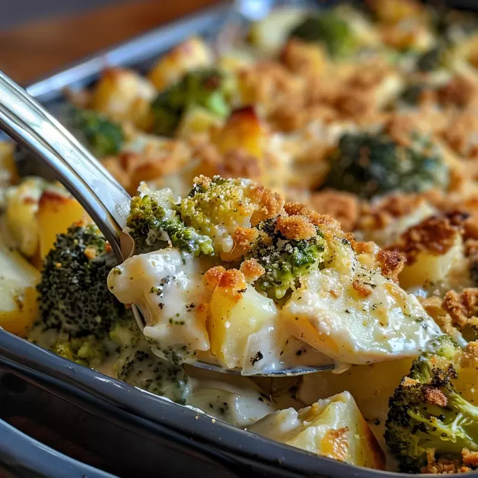 Baked Potato Chicken and Broccoli