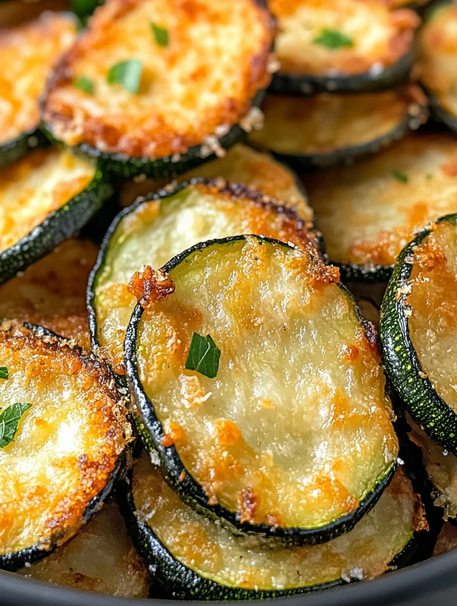 Air Fryer Zucchini Chips